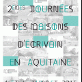 Journées des maisons d’écrivain en Aquitaine – 4 et 5 juillet 2015