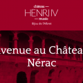 Un site Internet pour le Château de Nérac