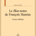 « Le ‘Bloc-notes’ de François Mauriac, lecture politique »