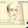 Le Désert de l’amour – journée d’étude le 13 juin à la Bibliothèque Mériadeck